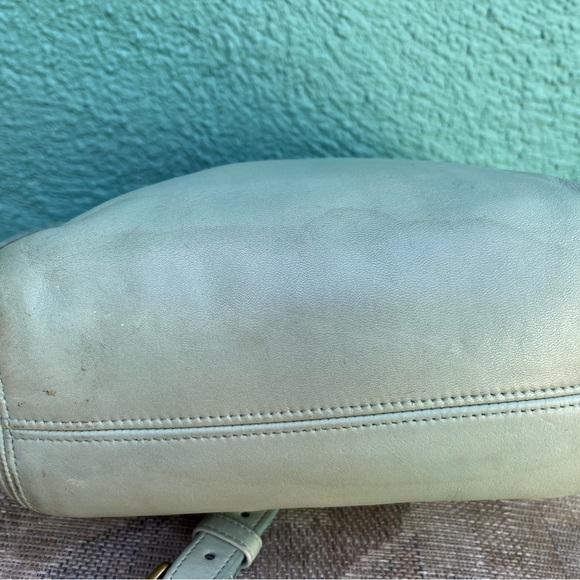 Vintage coach Aqua Blue/Green SoHo buckle top crossbody bag 4158 - Picture 5 of 7